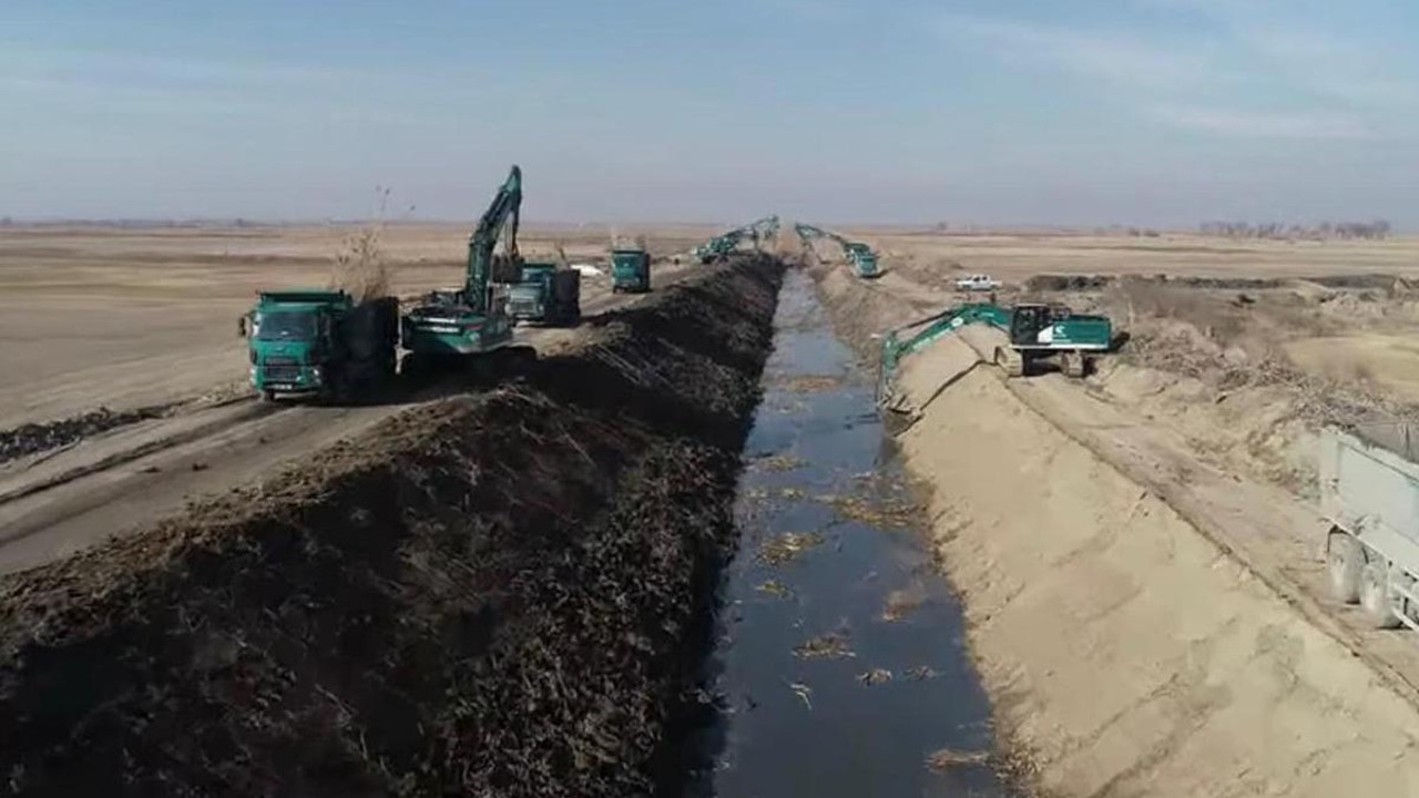 100 den fazla iş makinesi kullanıldı