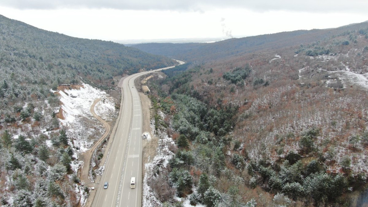 Kastamonu’da sonbahar ve kış aynı karede