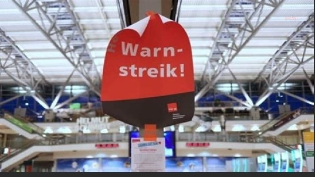 Almanya’da havalimanlarında uçuşları etkileyecek dev grev