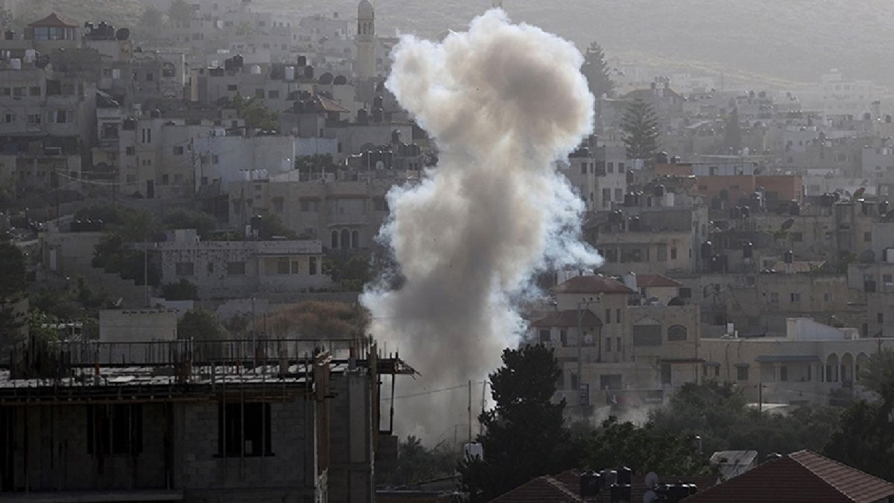 Ateşkesi ihlal eden İsrail'den yeni hava saldırısı!