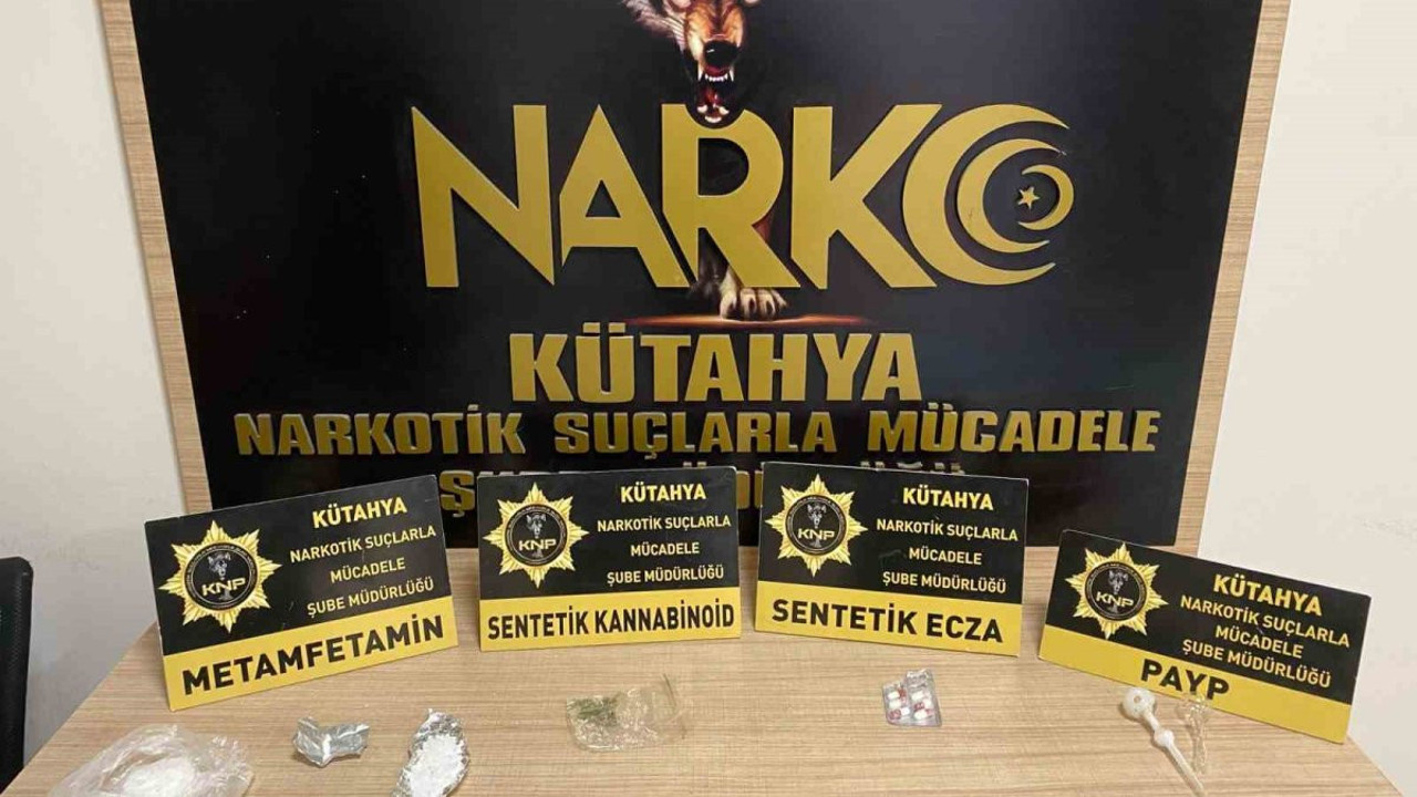 Kütahya’da uyuşturucu operasyonu: 3 kişi tutuklandı