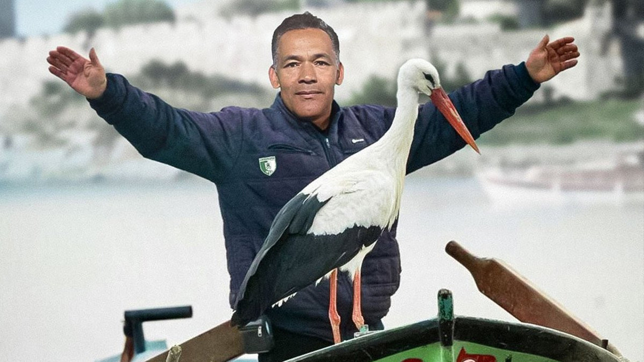 Bodrumspor'dan Yaren leylekli paylaşım