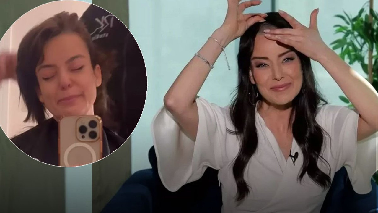 Kansere yakalandığını açıklamıştı! Nursel Ergin ağlayarak saçlarını kazıttığı anları paylaştı