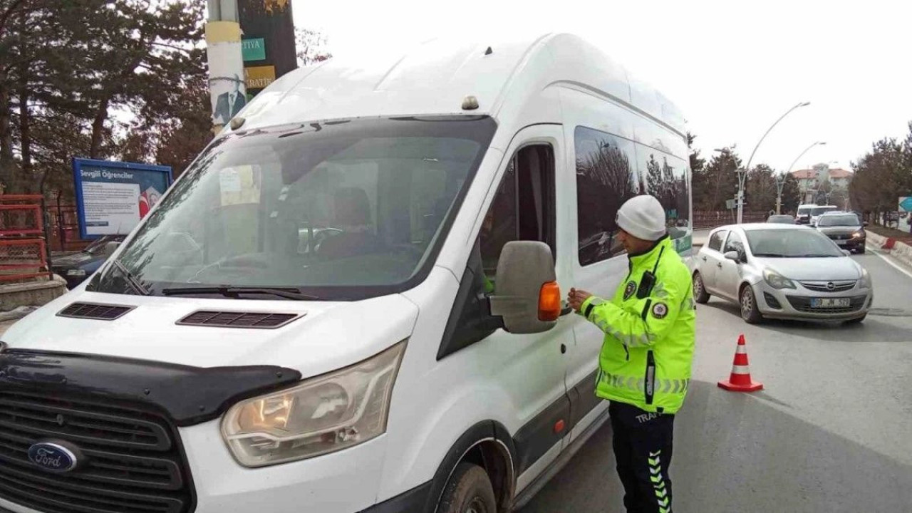 Okul servisi denetimleri gerçekleştirildi