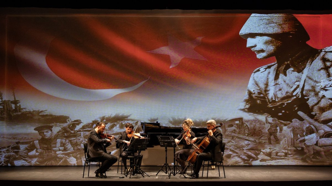 İstanbul Devlet Opera ve Balesi Çanakkale Zaferi'ne özel konser verdi