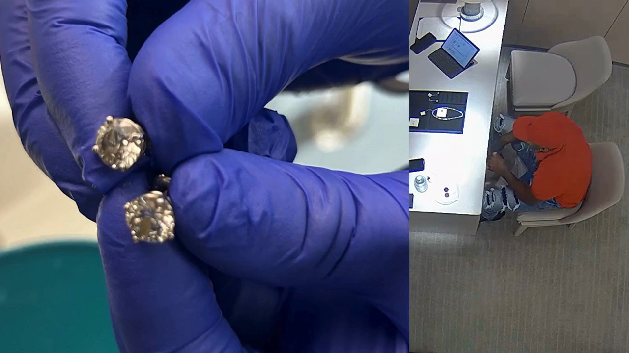 Değeri tam 30 milyon lira! Dünyaca ünlü mücevher mağazasında hırsızlık şoku: Polise yakalanınca küpeleri yuttu