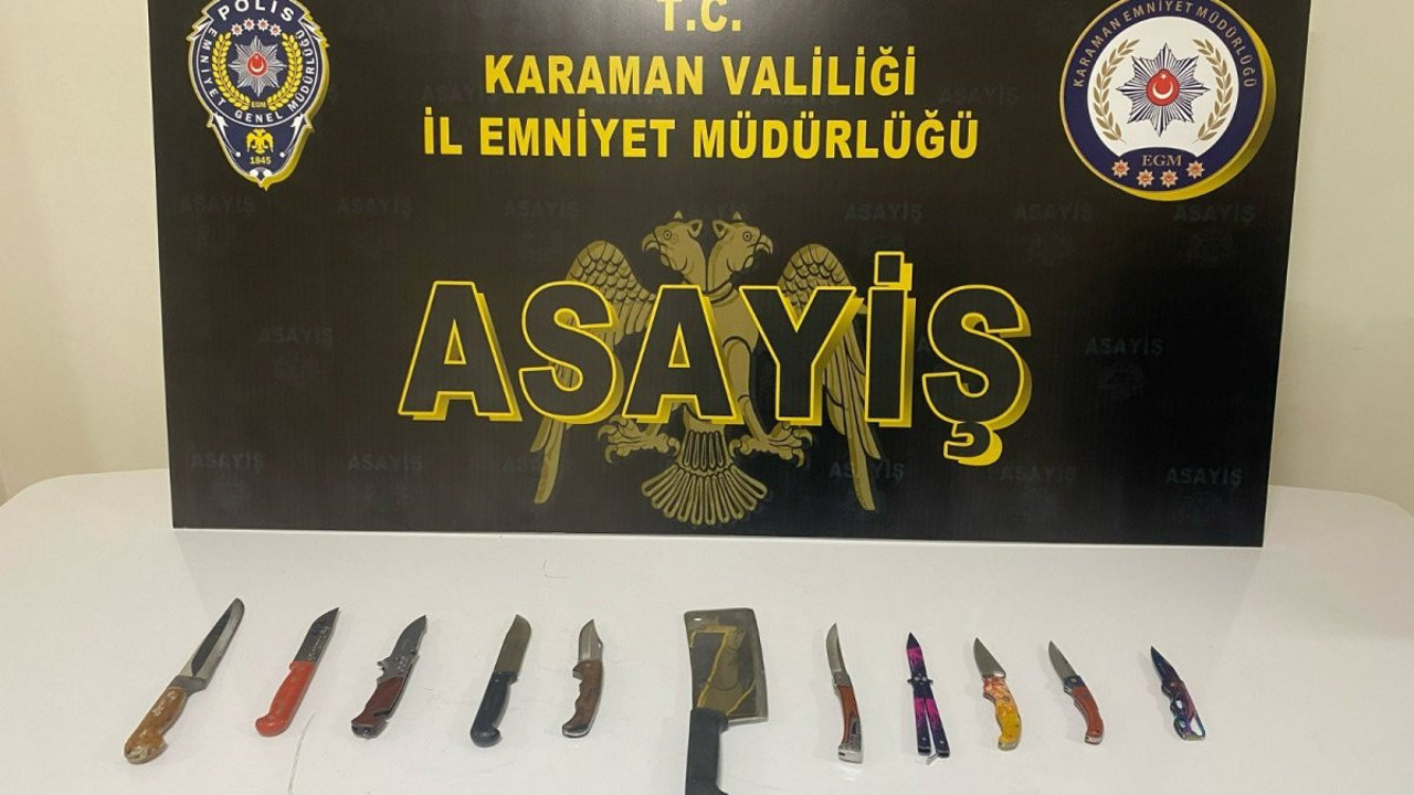 Karaman’da 10 firari şahıs tutuklandı