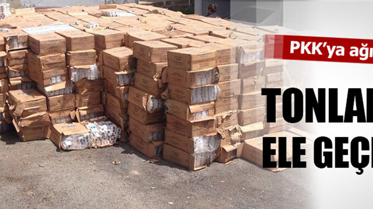 PKK’nın sigara deposuna baskın