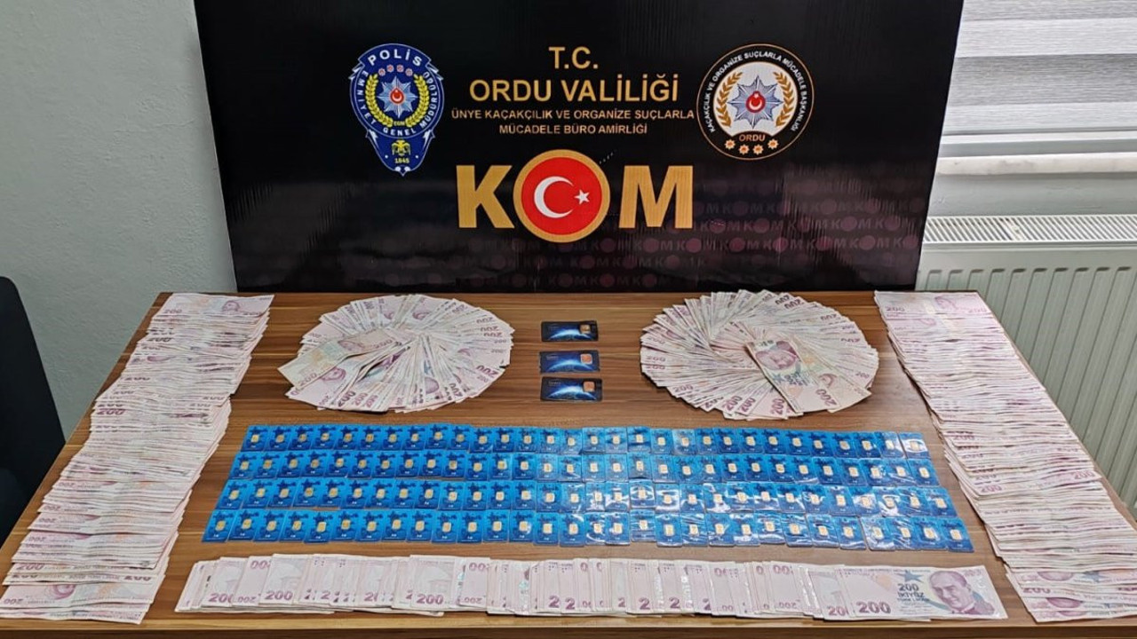 Sahte altın operasyonu: 1 tutuklama