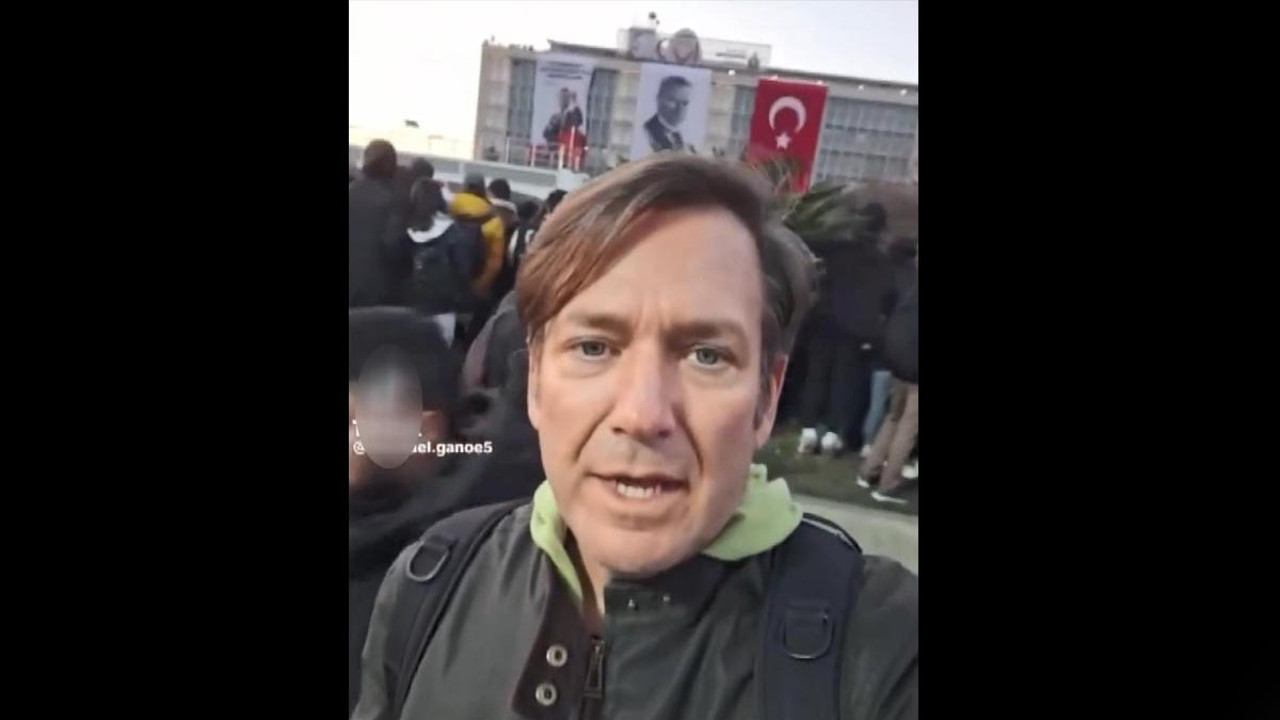 Saraçhanedeki yürüyüşe katılmıştı! Sınır dışı edildi