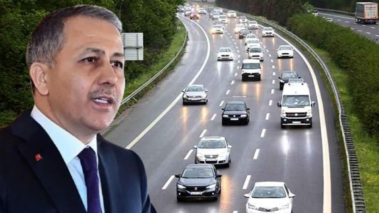 İçişleri Bakanı Ali Yerlikaya'dan sürücülere bayram uyarısı