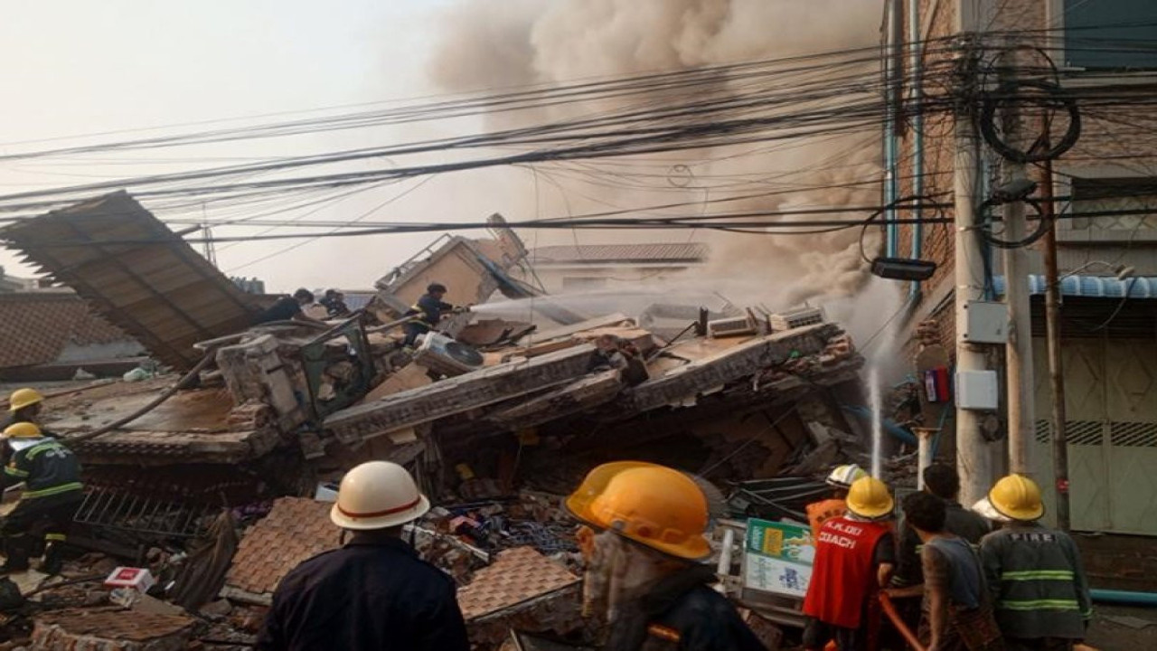 Myanmar'da iki büyük depremin ardından artçı sarsıntılar sürüyor