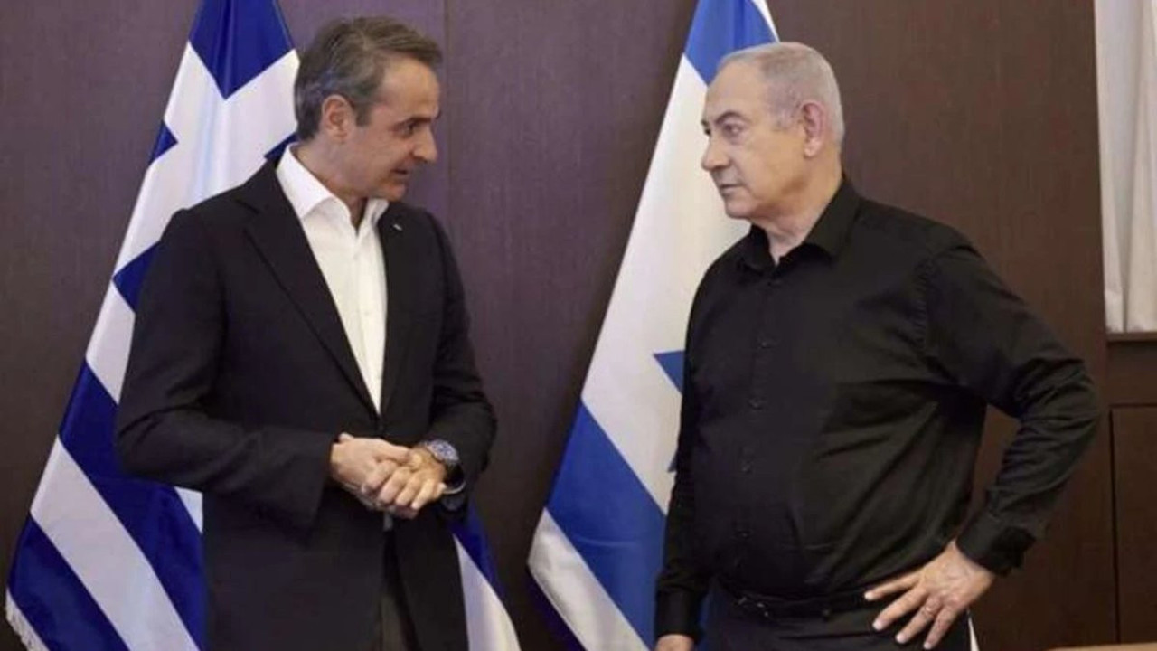 Netanyahu, Yunan mevkidaşı Miçotakis ile Batı Kudüs'te görüştü