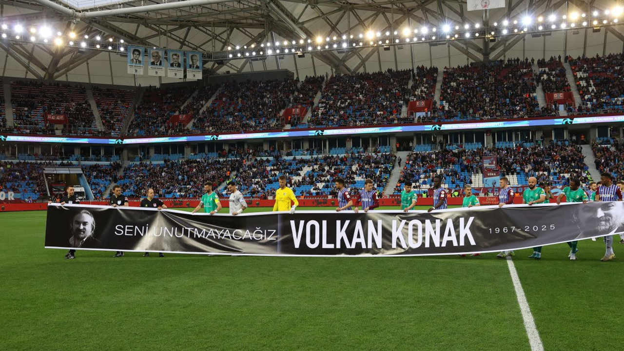 Trabzon'da Volkan Konak unutulmadı