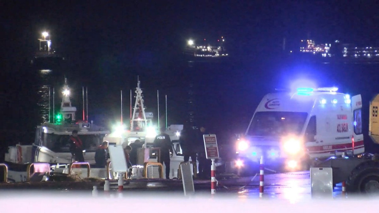 Bakırköy açıklarında denize düşen gemi personeli kurtarıldı