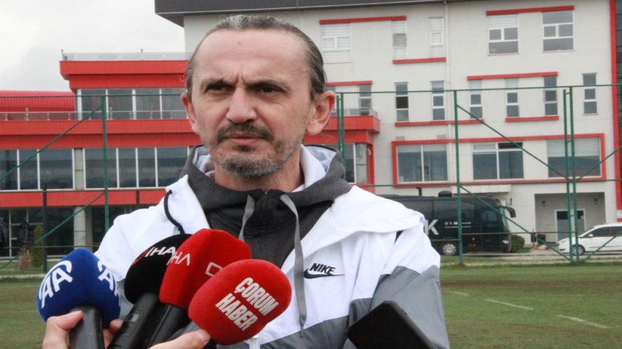 Tuncay Şanlı Çorumspor'da hedefini açıkladı