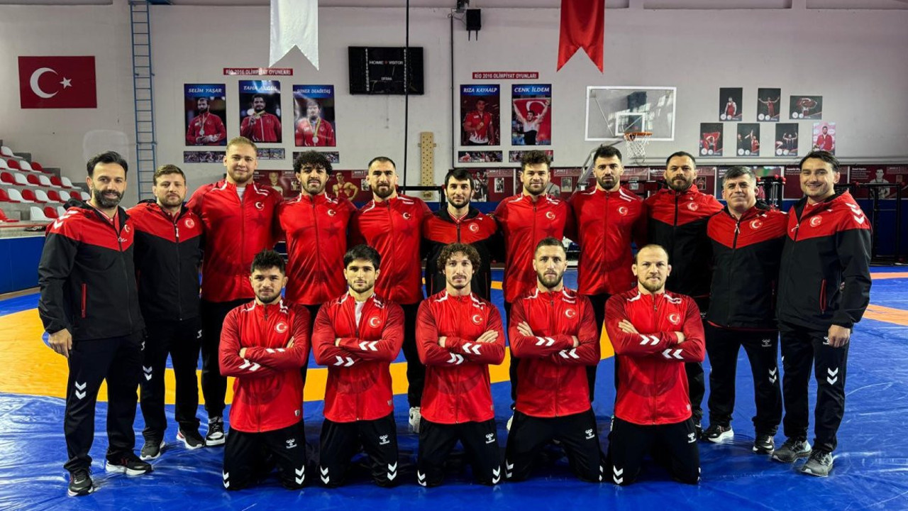 Güreş Milli Takımı Avrupa Şampiyonası için yola çıktı