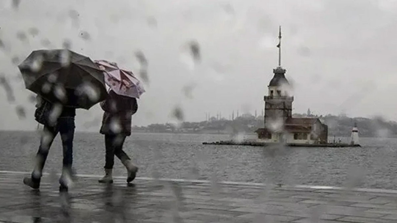Meteoroloji'den İstanbul için sağanak uyarısı!