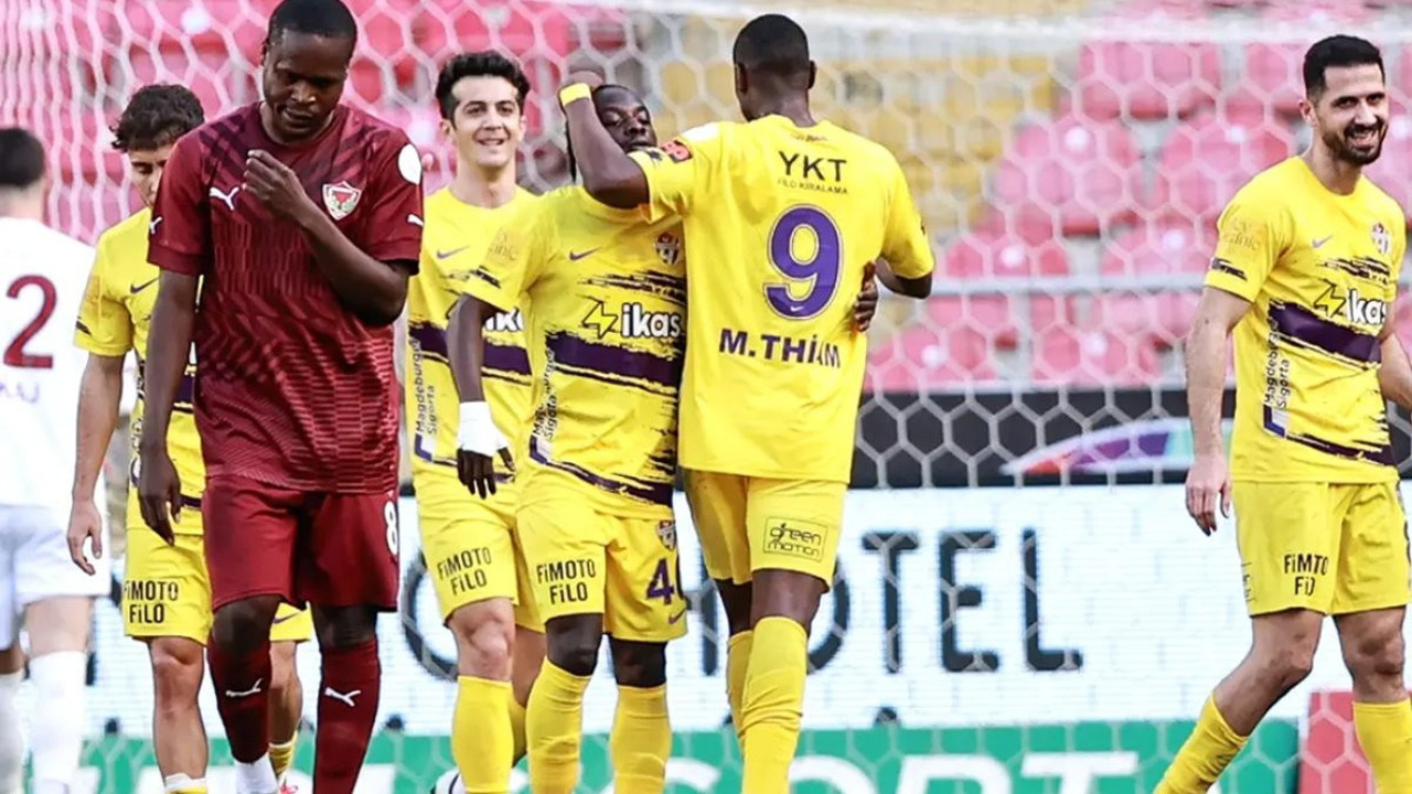 Eyüpspor, Hatay'da Thiam'la güldü