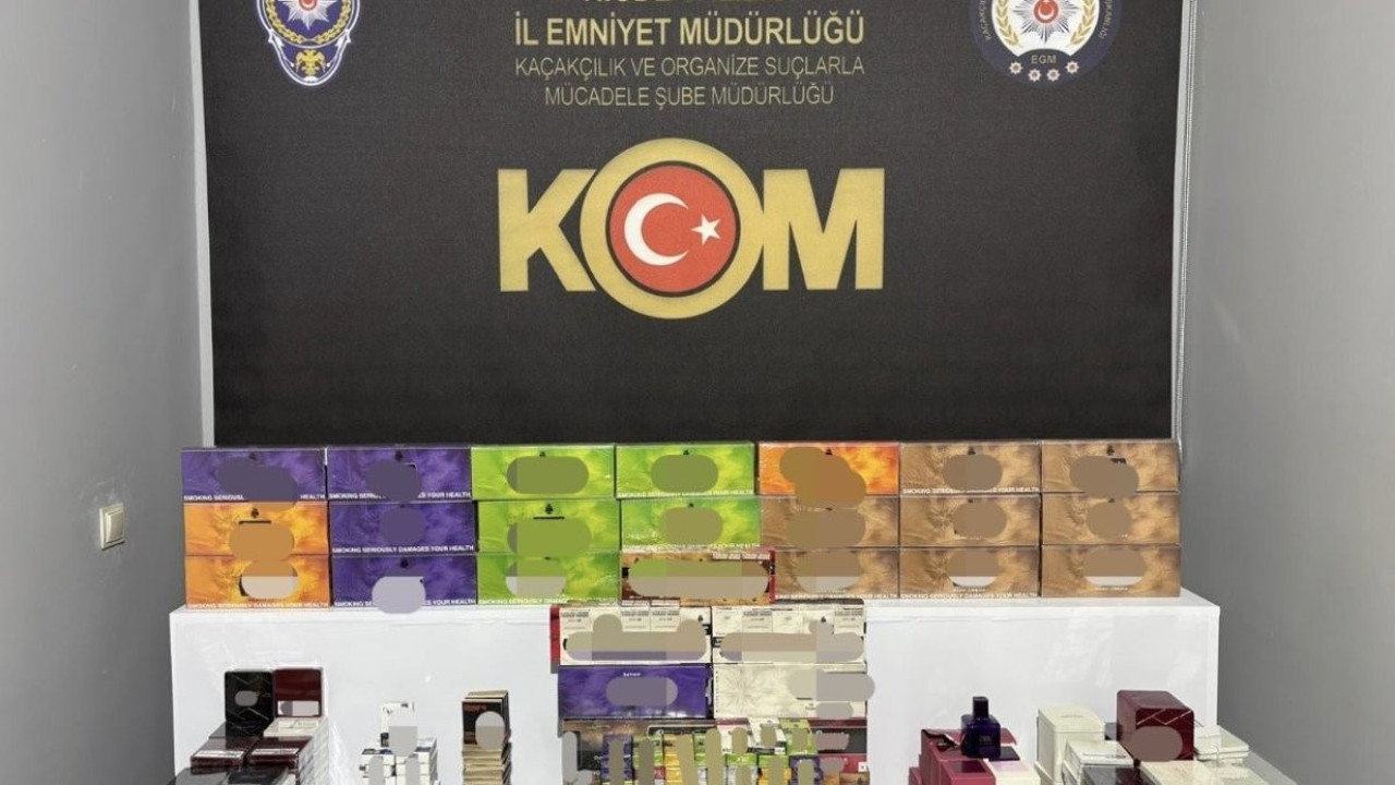 Kaçak ürünlere operasyon: Gözaltına alındılar