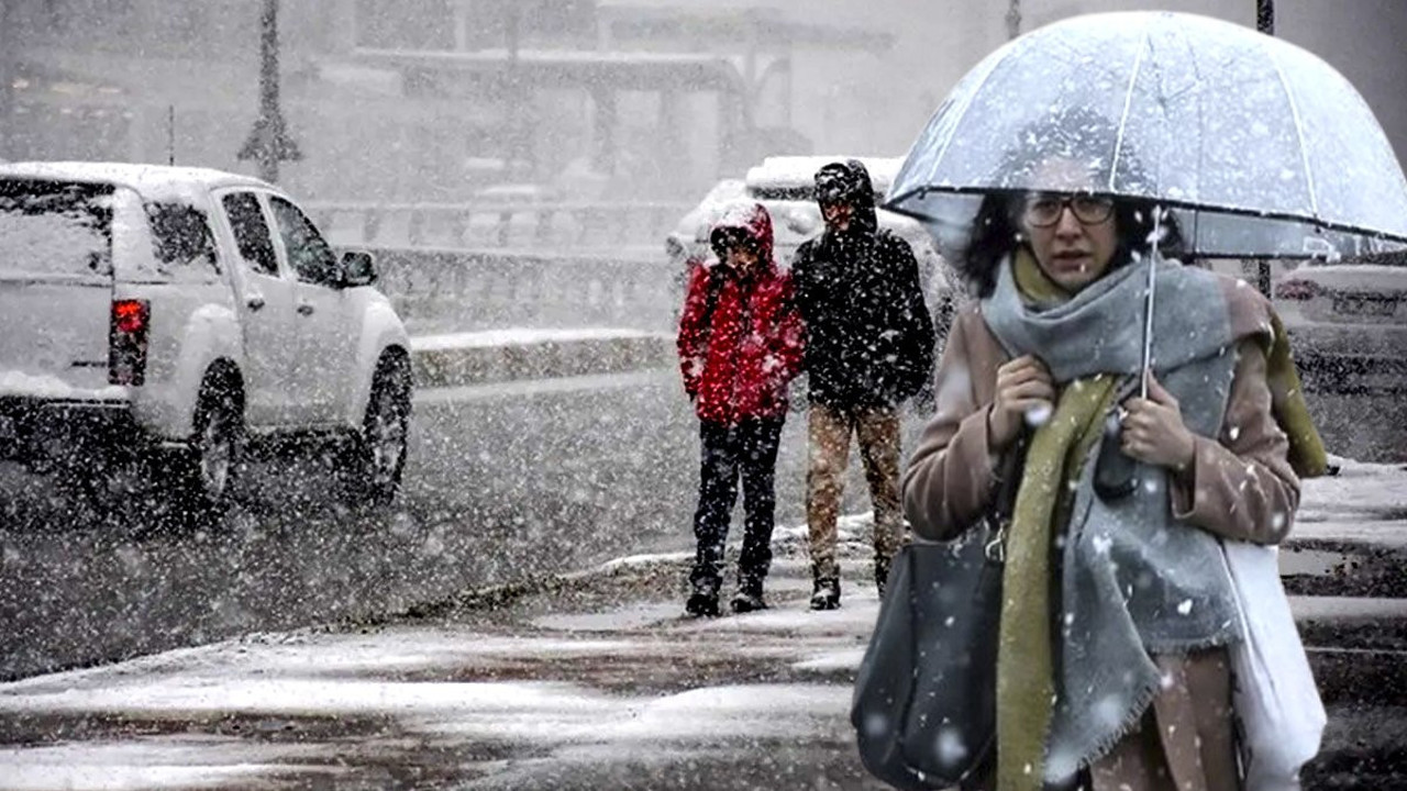 Meteoroloji saat vererek açıkladı: Lapa lapa kar yağacak! Çok kuvvetli geliyor... (9 Nisan 2025)