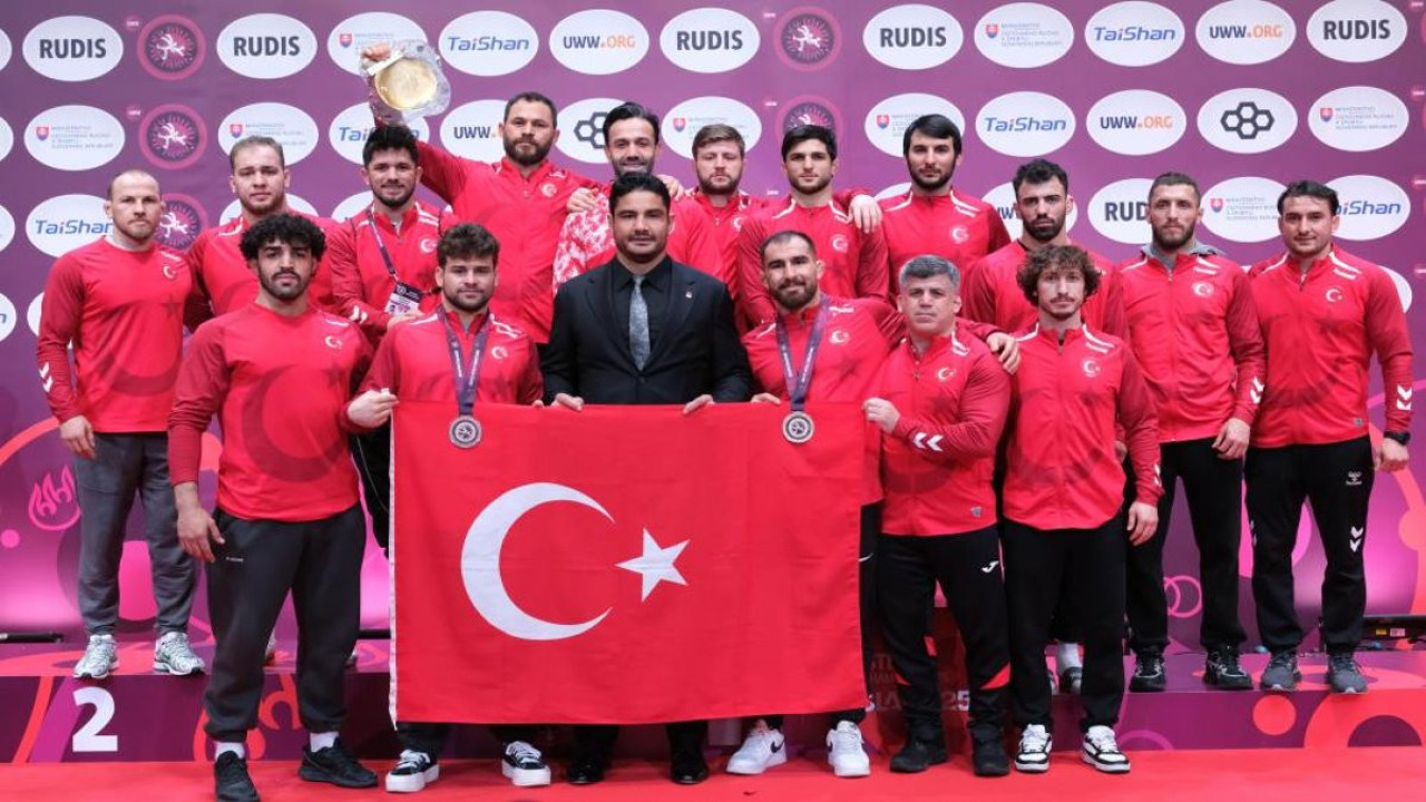 Serbest Güreş Milli Takımı, Avrupa üçüncüsü oldu