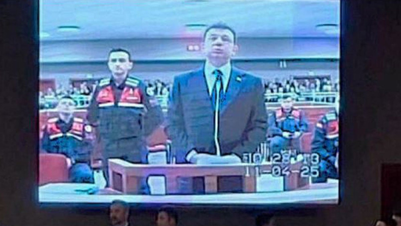 CHP'li Aykut Erdoğdu'dan İmamoğlu'nun duruşma resmiyle dikkat çeken mesaj