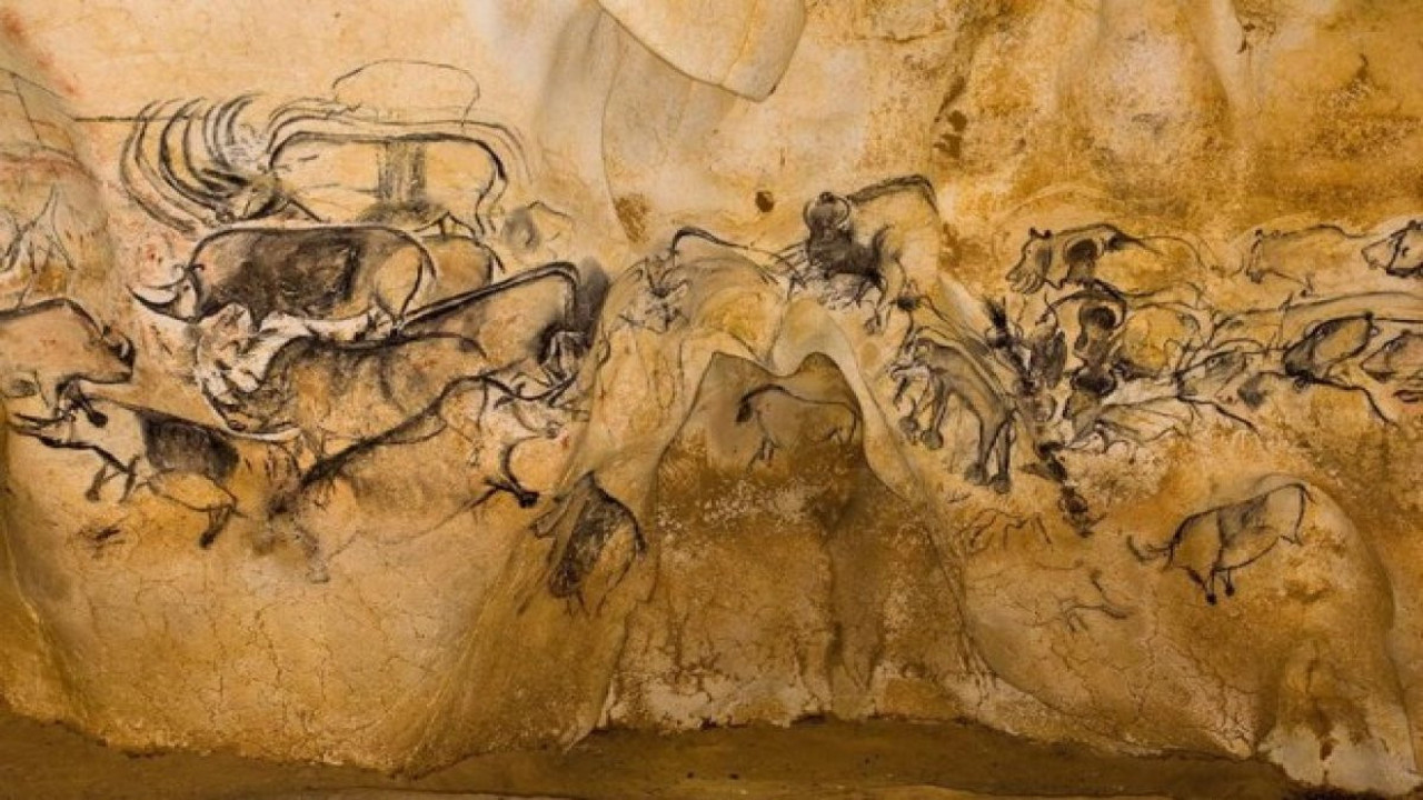 36 bin yıllık resimler ortaya çıktı! Geçmişin fırça darbeleri o mağarada