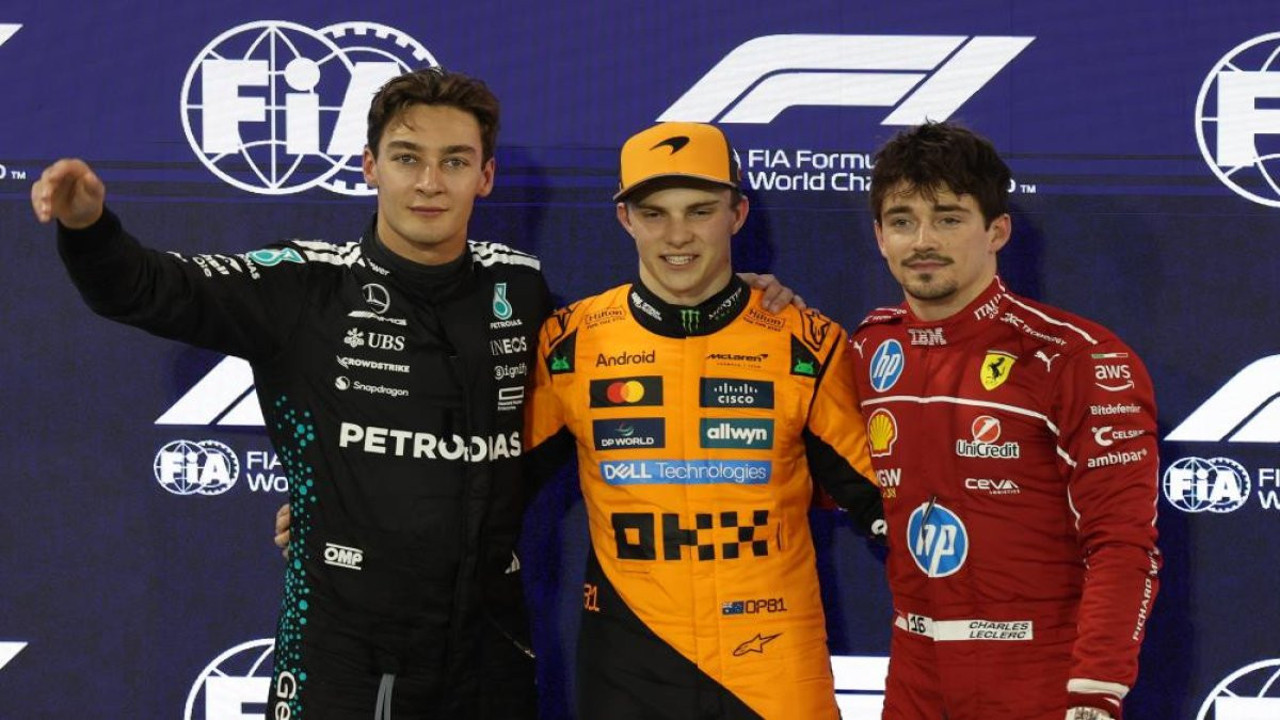 Bahreyn Prix'sinde pole pozisyonu Oscar Piastri'nin