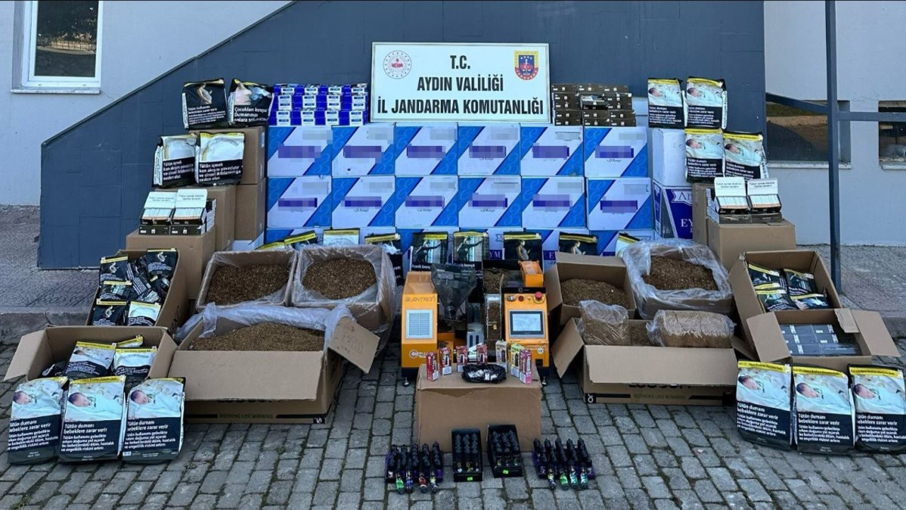 Didem'de dev makaron Operasyonu: 1 milyon ele geçti!