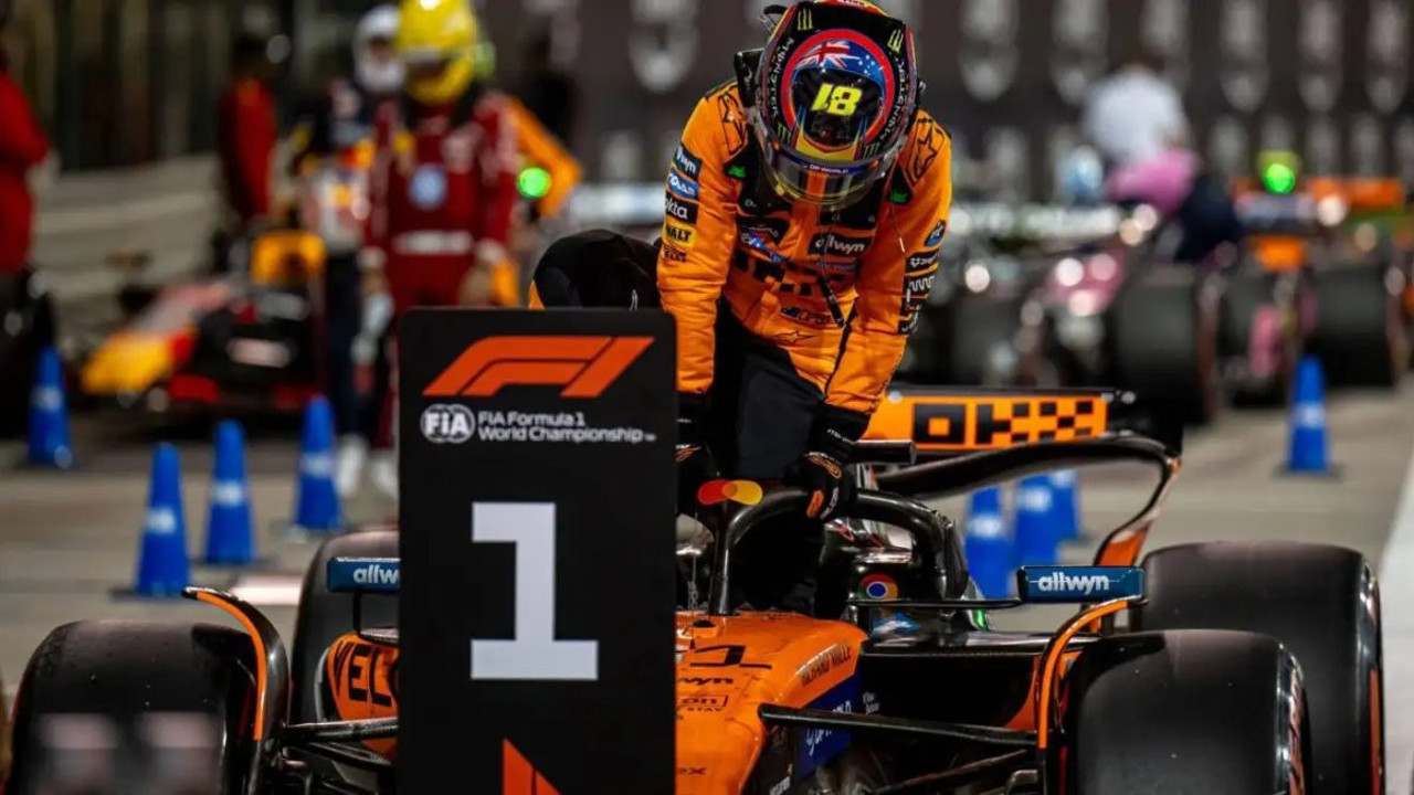 Piastri, Bahreyn'de şov yaptı