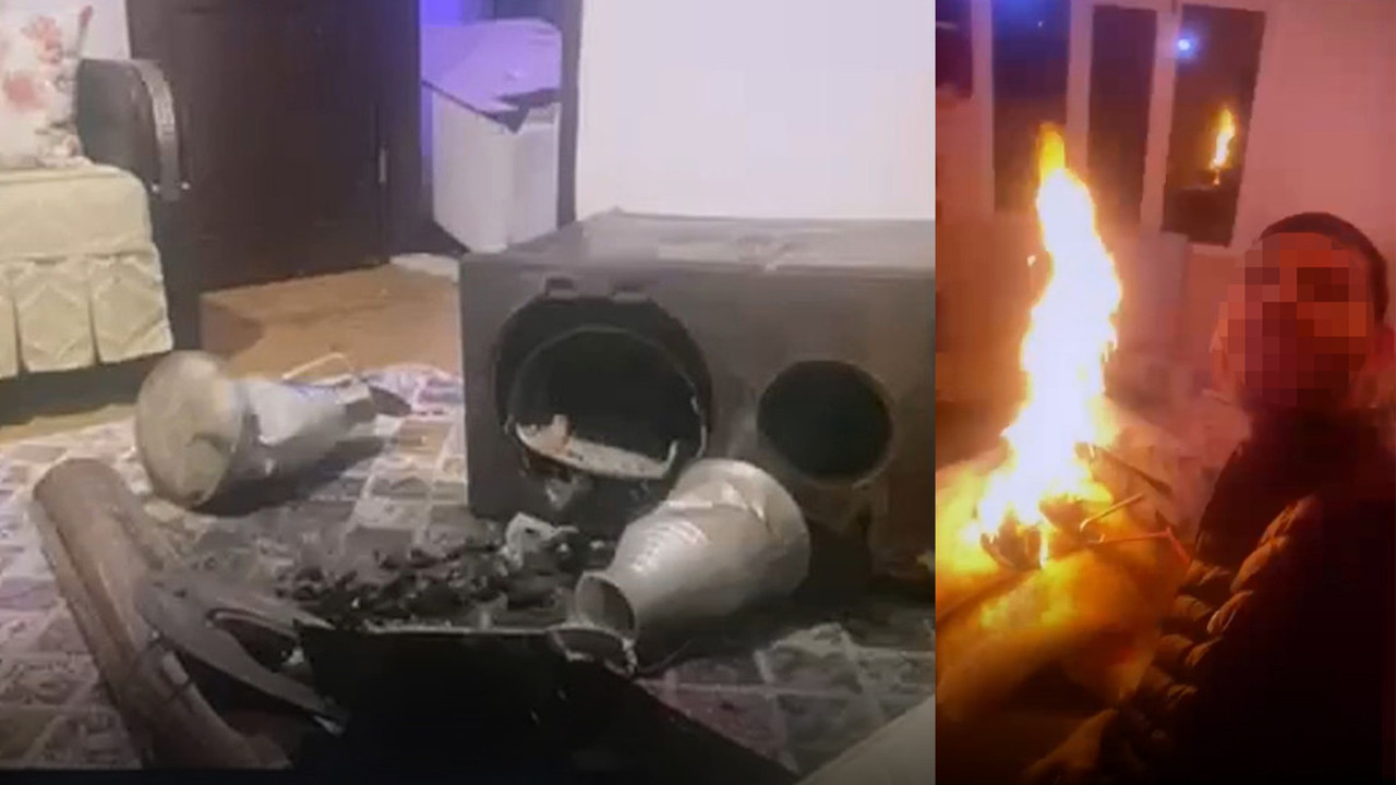 Antalya'da canlı yayında dehşet: Evi yaktı, saniye saniye paylaştı