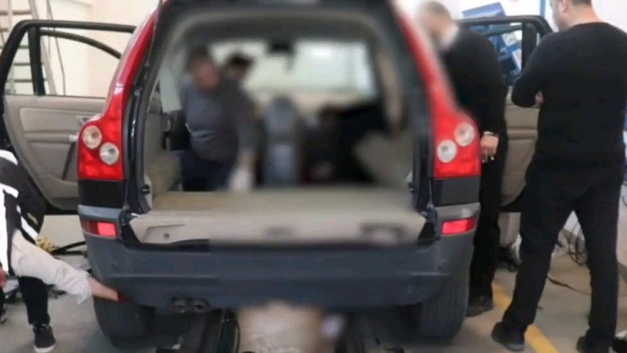 Sınır Kapısı’nda kilolarca esrar yakalandı