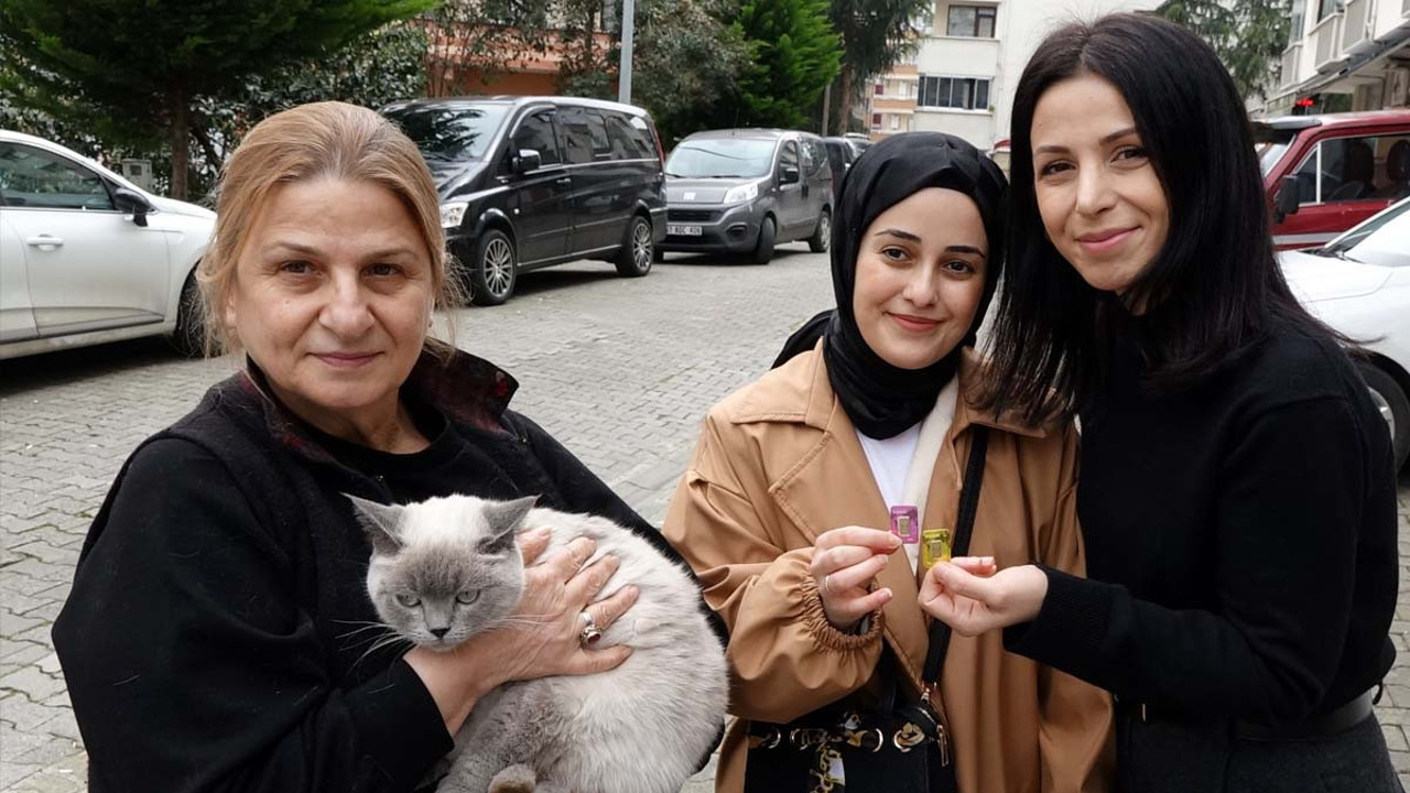 10 günlük hasret sona erdi! Trabzon'da Badem’i bulana altın hediye