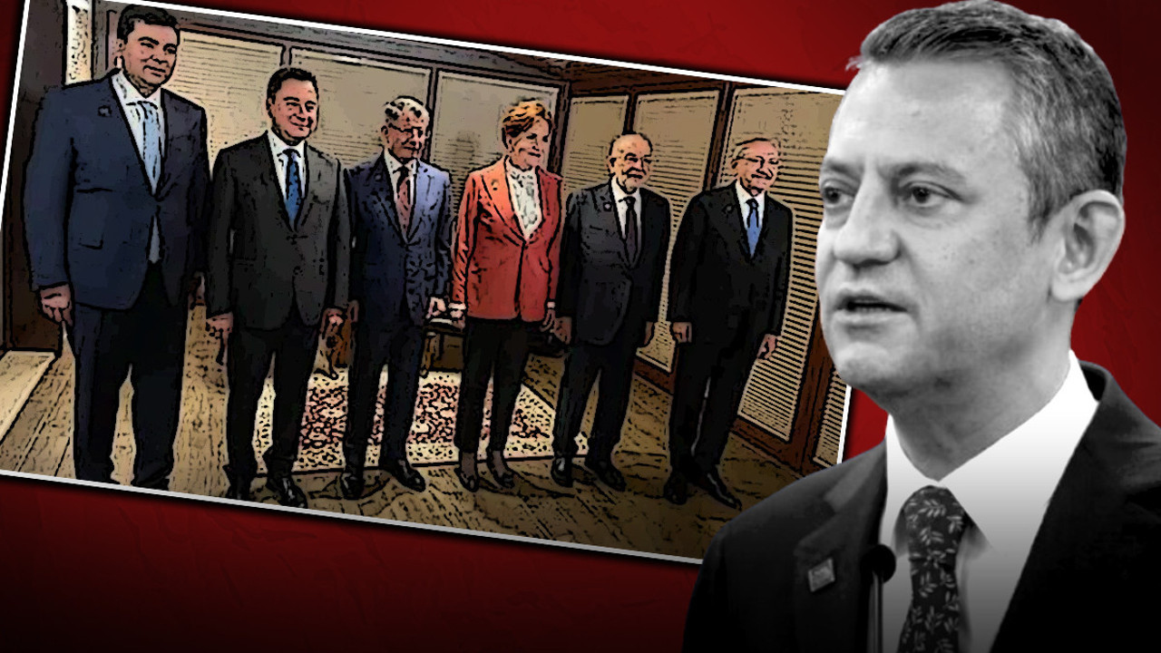 Altılı masayı gündeme taşıdı! Özgür Özel: Dersimizi aldık