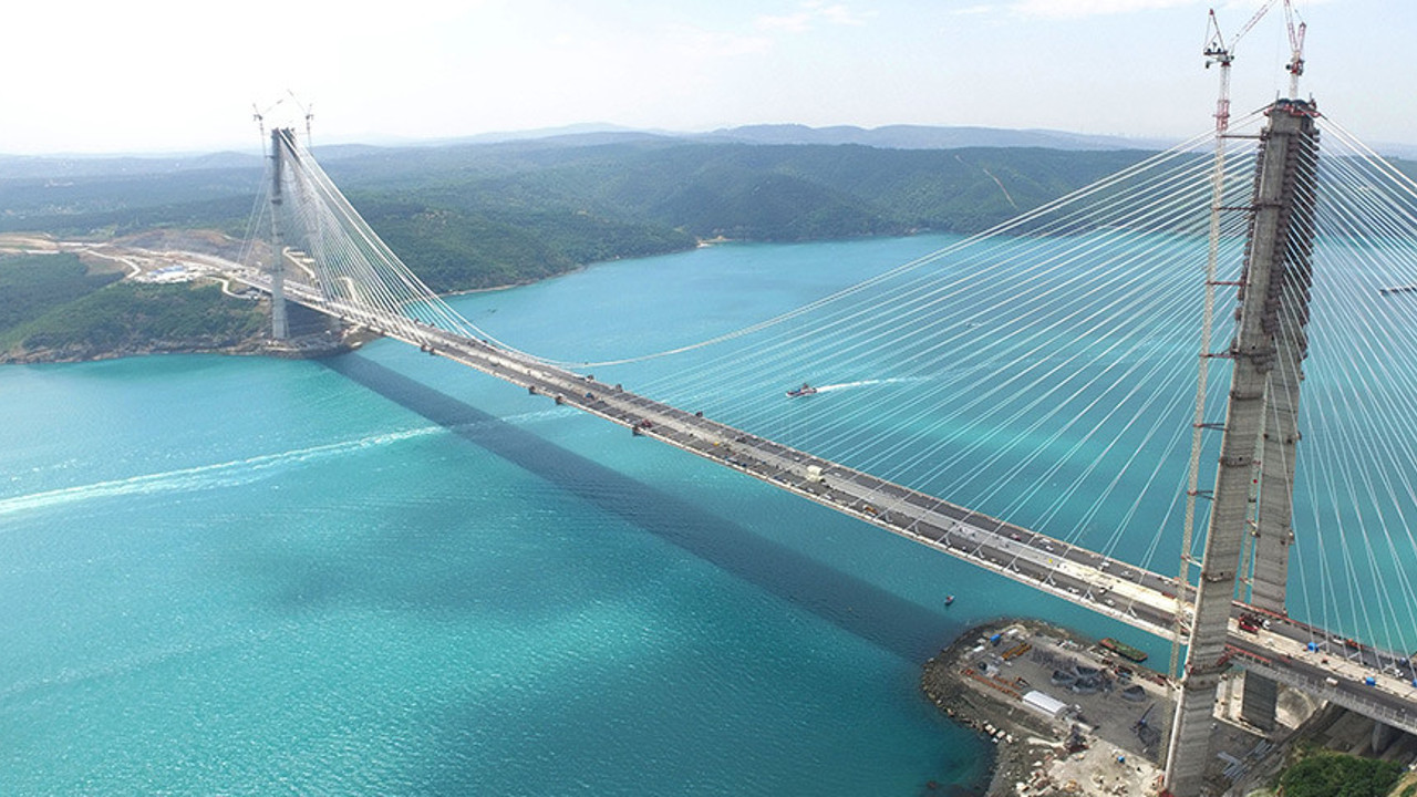 3. köprünün asfaltlama çalışmaları tamamlandı