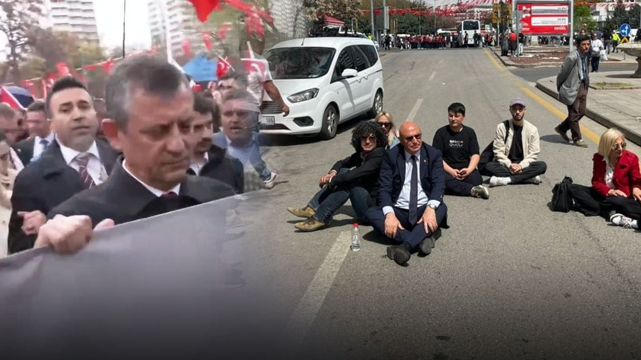 CHP valiliğin yasağını umursamadı! On binler CHP'nin Anıtkabir yürüyüşünde...