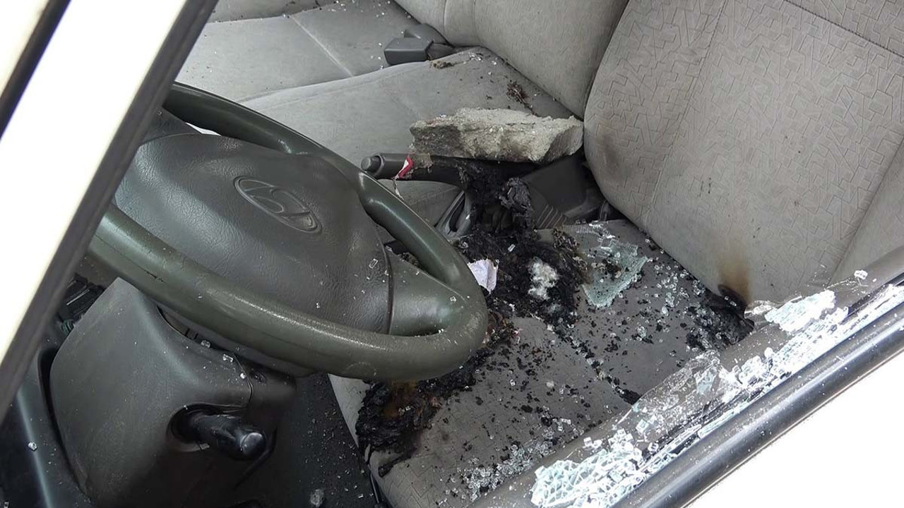 Bursa’da kardeş dehşeti: Aracı yaktı!