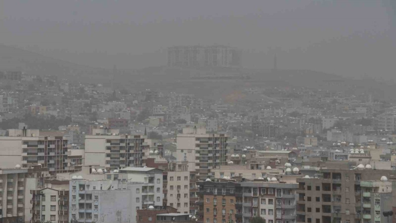 Cizre’de toz taşınımı hayatı olumsuz etkiledi