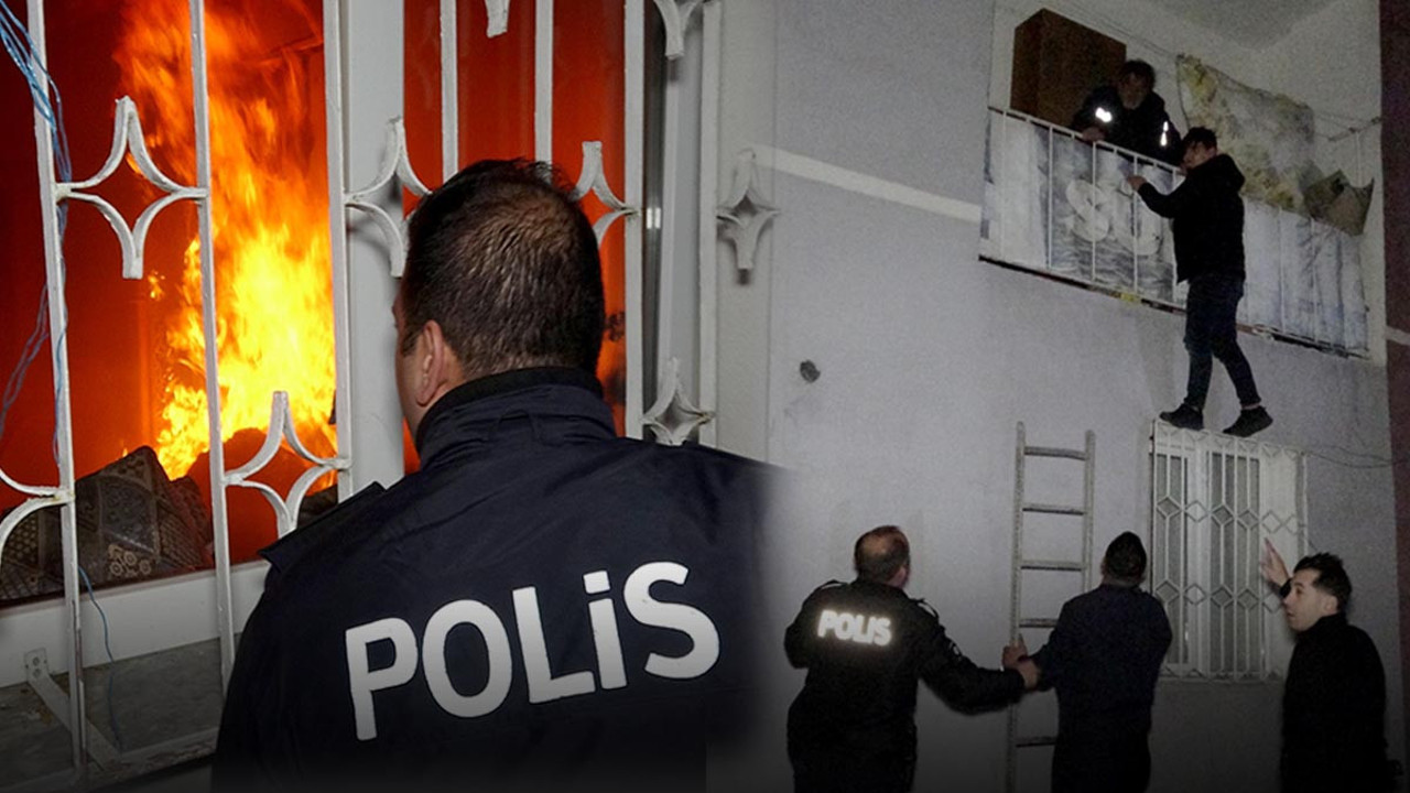 Erzurum'da eşine kızıp evi ateşe verdi! Korkunç planı mahalleyi ayağa kaldırdı