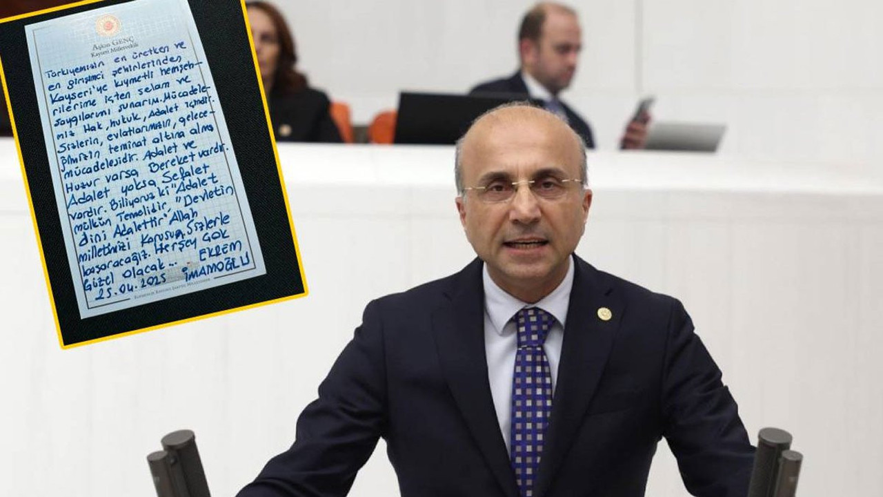 CHP’li Aşkın Genç İmamoğlu'nun mesajını okudu! "Adalet mülkün temelidir"