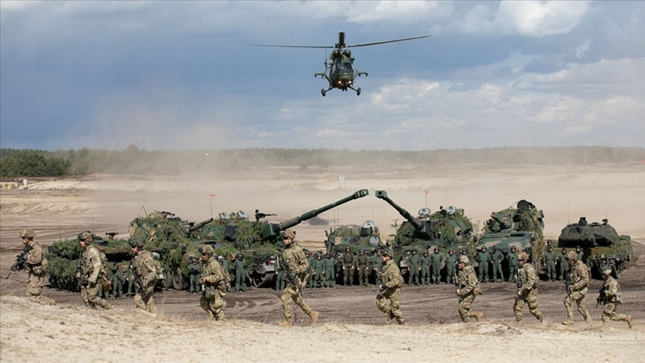 Küresel askeri harcamalar geçen yıl 2 trilyon 718 milyar dolarla rekor yenilendi