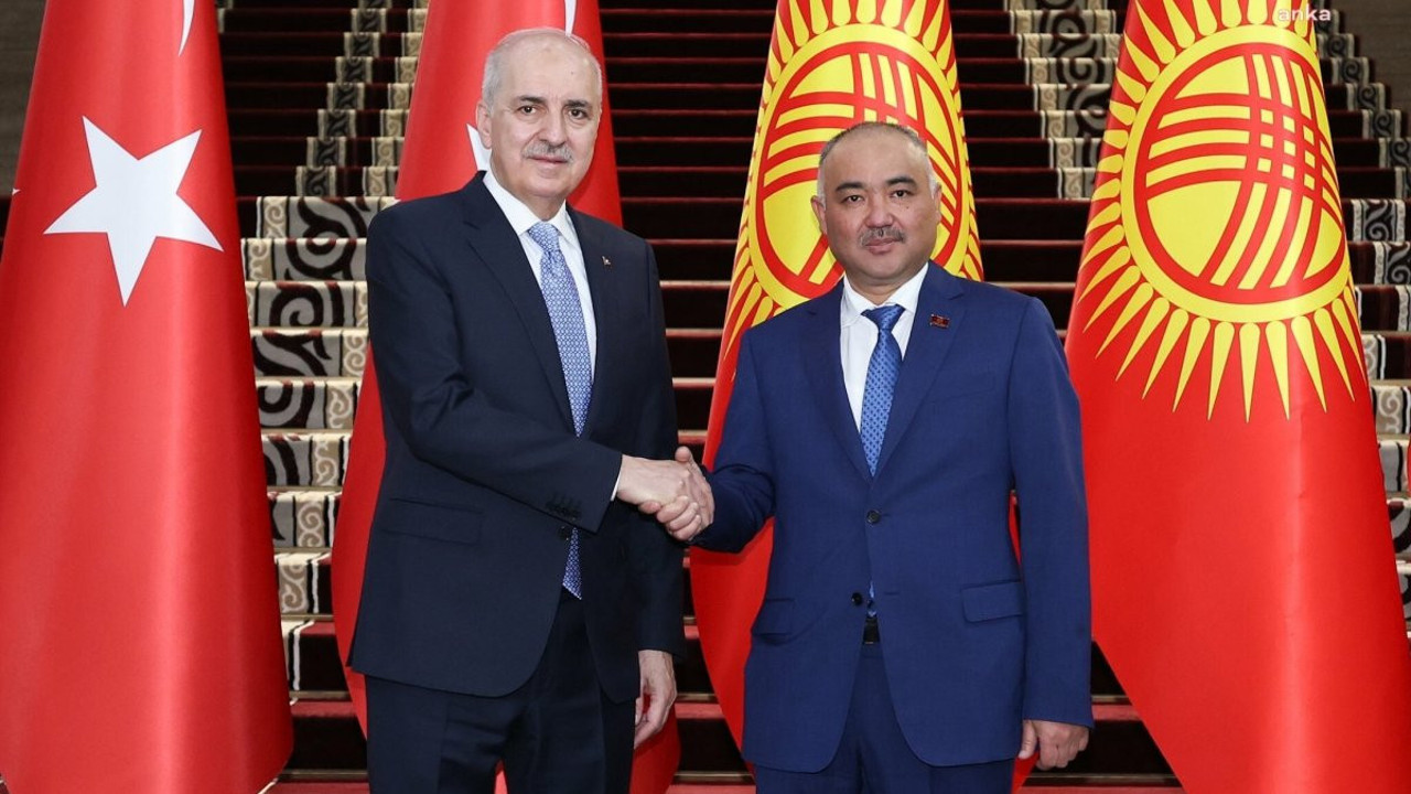 Numan Kurtulmuş, Kırgız mevkidaşı Nurlanbek Uulu ile Bişkek'te bir araya geldi