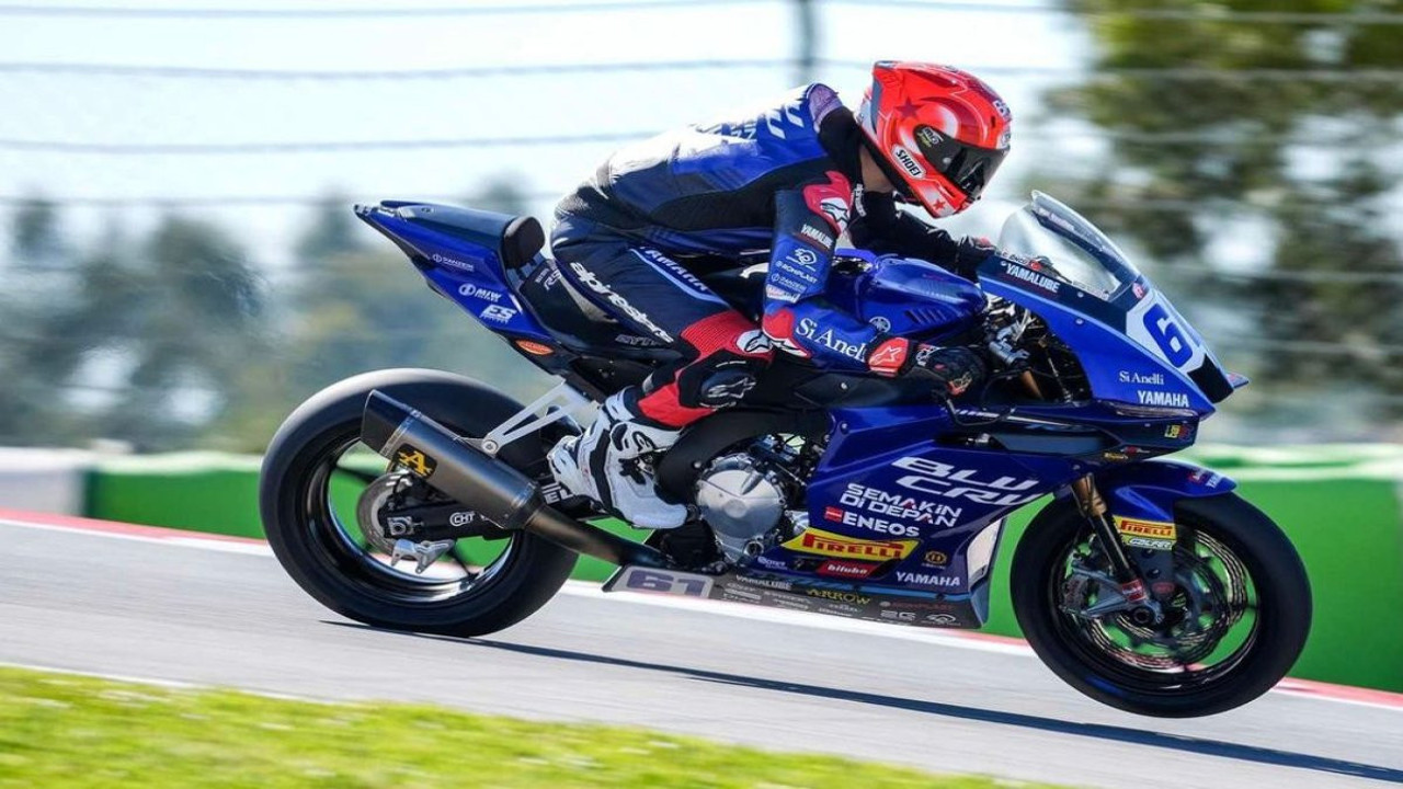 Kaza yapan milli motosikletçi Can Öncü 1. yarıştan puansız ayrıldı