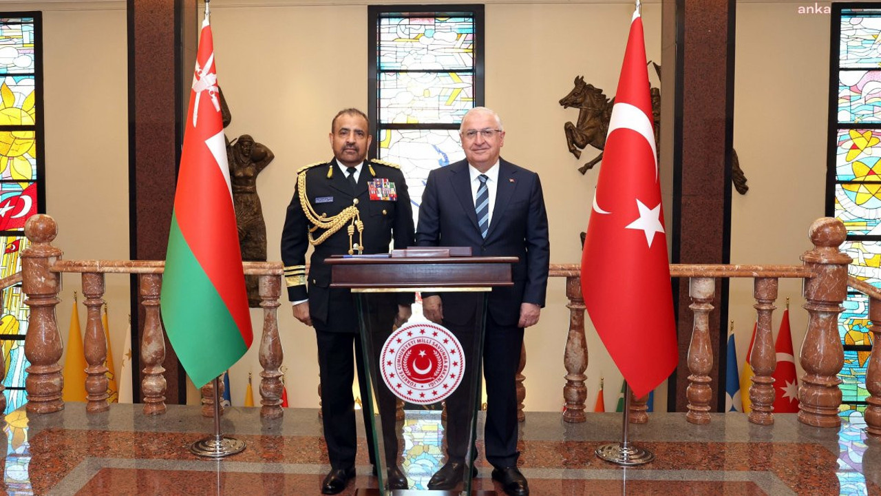 Milli Savunma Bakanı Güler, Umman Genelkurmay Başkanı Al-Raisi'yi kabul etti