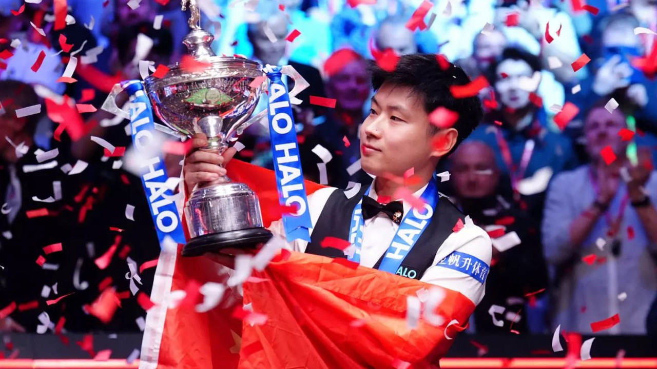 20 ay cezadan döndü snooker tarihini yeniden yazdı: Zhao Xintong'tan tarihi başarı