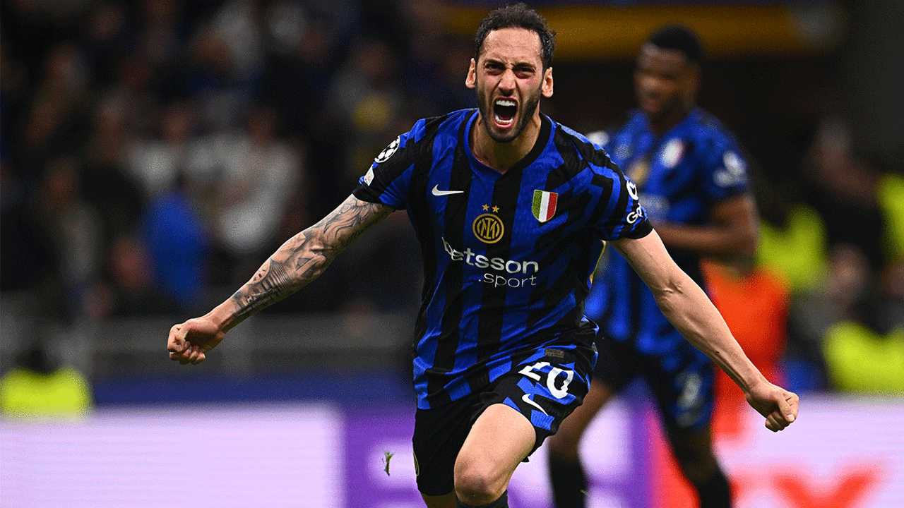 Yok böyle maç: Futbol şöleninin kazananı Inter ve Hakan Çalhanoğlu