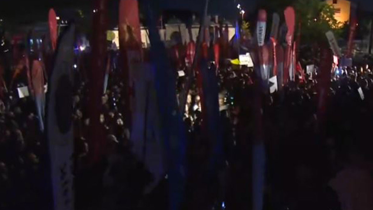 CHP mitingine karartma!