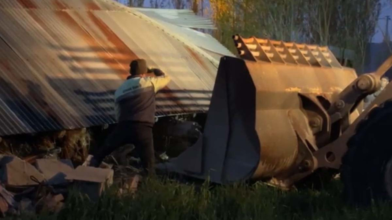 Yüksekova’da gece yarısı facia! Köylüler zamanla yarışıyor