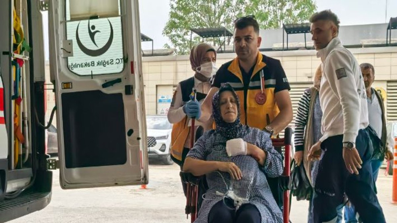 Kadın işçi elini makineye kaptırdı